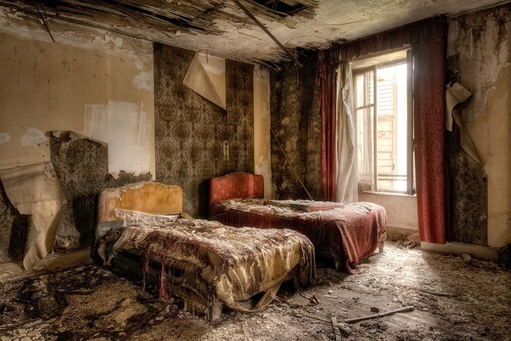 Hotel of decay in France